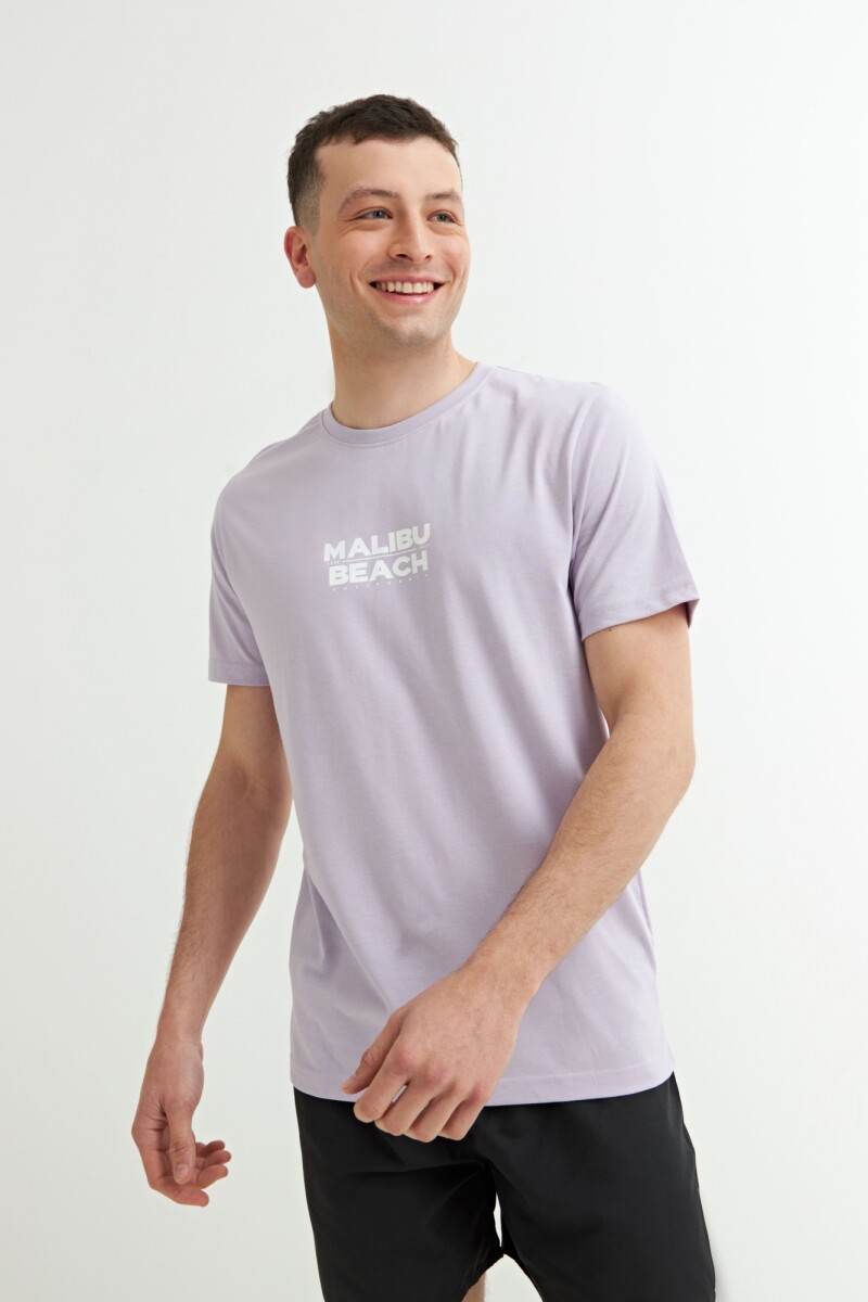 Remera Malibu LAVANDA