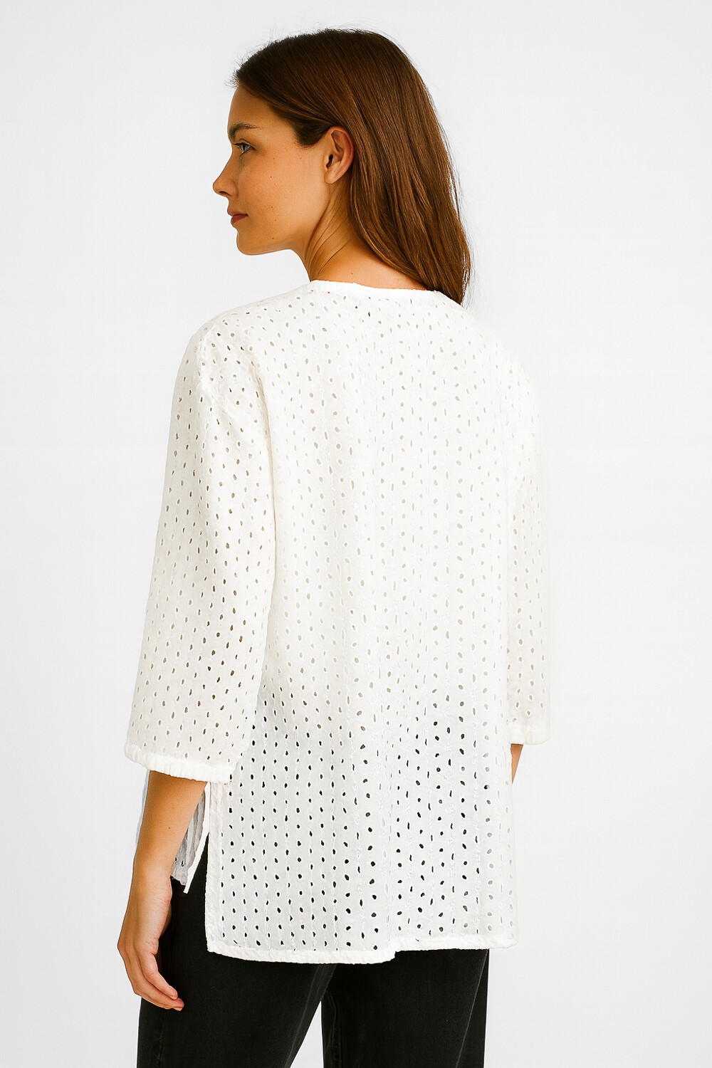 Kimono Rosalis Blanco