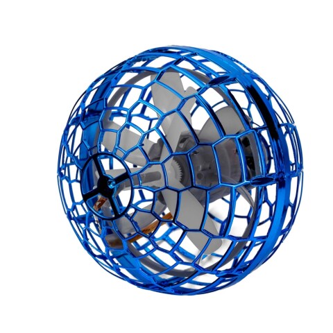 Bola Voladora Magica C/ Luces Spinner Drone Boomerang Color Azul