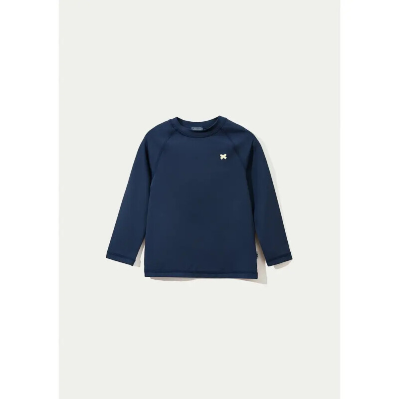 CAMISETA ML UNISSEX AZUL ESCURO