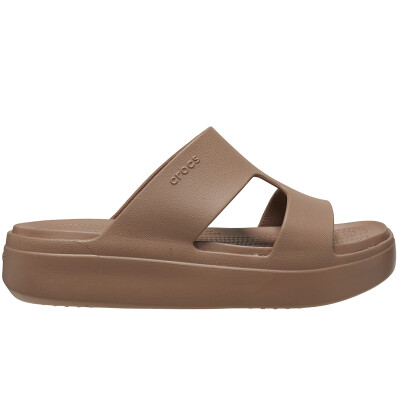 Sandalias Crocs Platform H-Strap Marrón