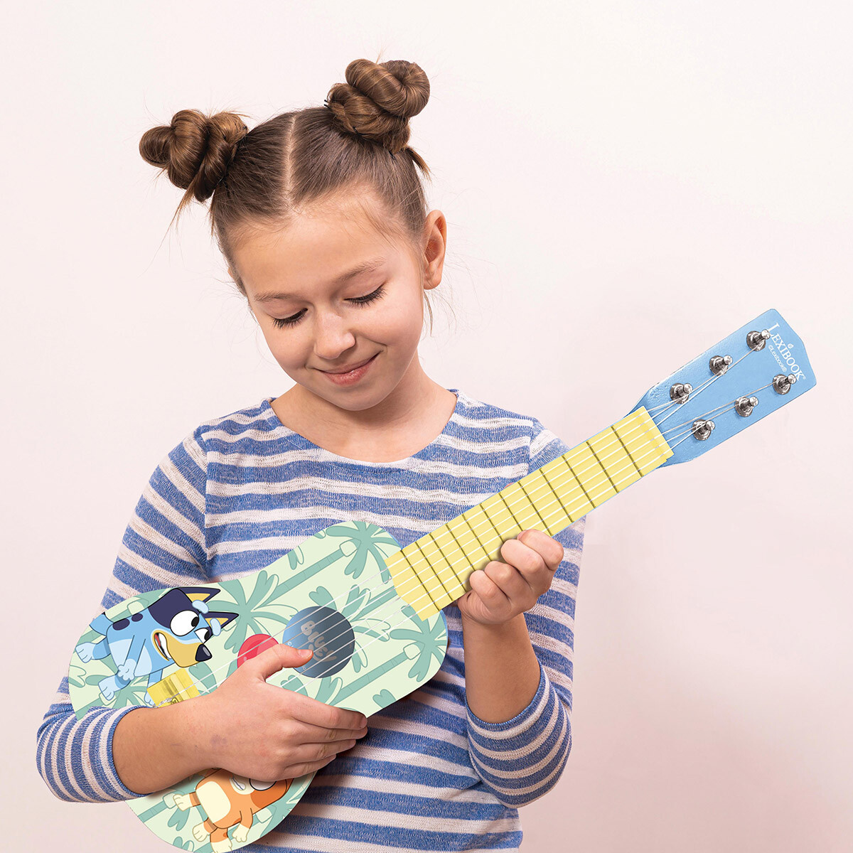 Guitarra Infantil Plástica Lexibook 53 cm - BLUEY 