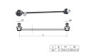 Bieleta GWM Voleex C10/C30 Geely 515, Toyota Yaris 06-25 Der/Izq Bieleta GWM Voleex C10/C30 Geely 515, Toyota Yaris 06-25 Der/Izq