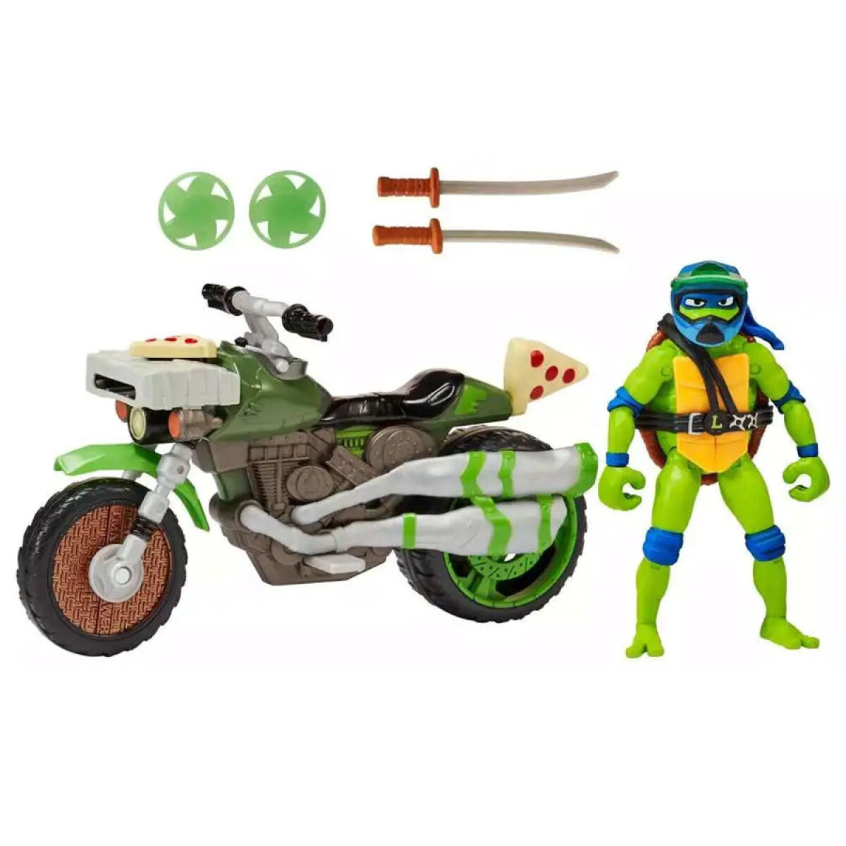 Leonardo Kick Cycle • Tortugas Ninja TMNT 