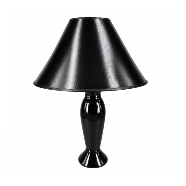 Lampara Columna Negra Q271060-1 25/41 cms Lampara Columna Negra Q271060-1 25/41 cms