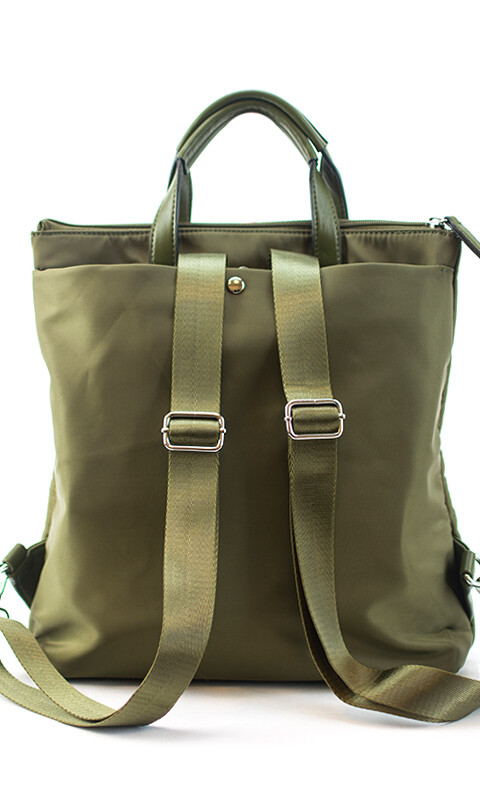 MOCHILA IBIZA VERDE MILITAR