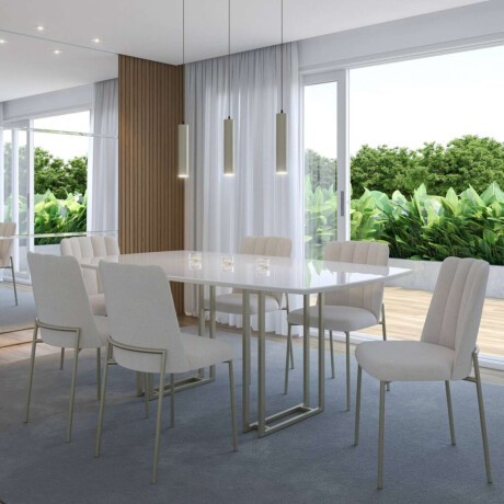 Mesa De Comedor Line 180 Linea Monaco