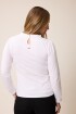 T-SHIRT M/L YLVA POLANCO Blanco