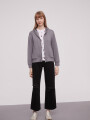 Campera Deportiva Visel Gris