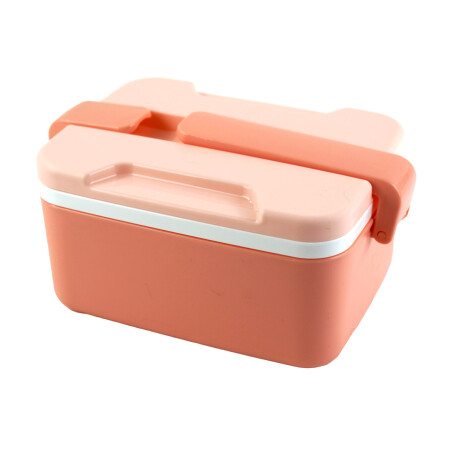 LUNCHERA PLASTICA 2 REPARTICIONES Y CUBIERTO 17X13X9CM LUNCHERA PLASTICA 2 REPARTICIONES Y CUBIERTO 17X13X9CM