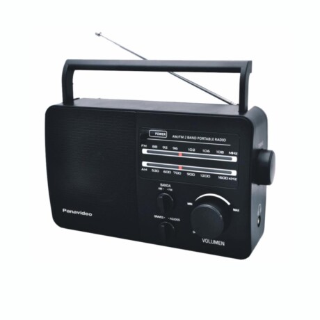 Radio Portátil PANAVIDEO PV-96AC AM/FM Con Antena Radio Portátil PANAVIDEO PV-96AC AM/FM Con Antena