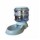 Plato Comedero Dispensador de comida Mascotas Perro Gato Gris