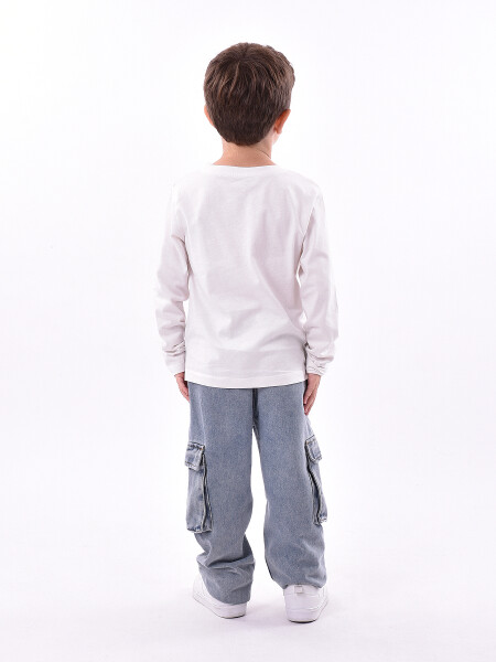 REMERA AKOS OFF WHITE