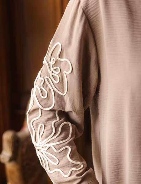 Camisa Menta beige