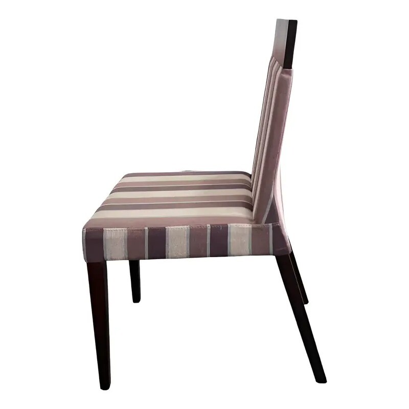 Silla de madera tapizada en tela - PRODUCTO CON DETALLES Silla de madera tapizada en tela - PRODUCTO CON DETALLES