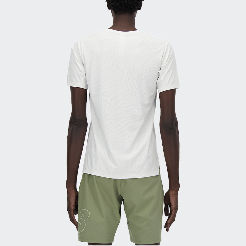 Remera New Balance Athletics Blanco