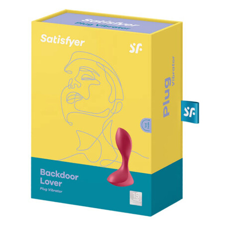 Estimulador Anal Próstata Backdoor Lover Satisfyer Rojo