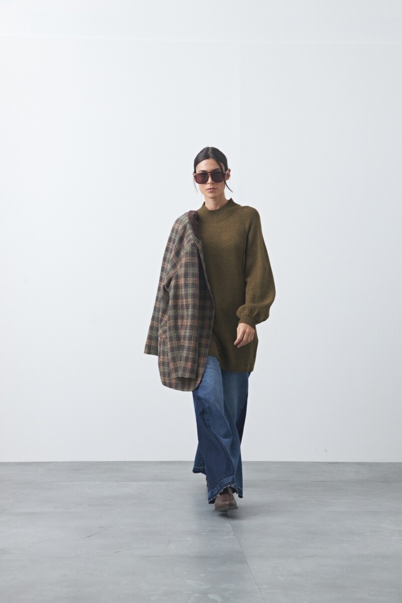 VESTIDO TRIXIE Verde Musgo