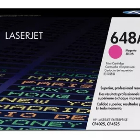 HP TONER CE263A MAGENTA 4025/4525 11.000 COPIAS Hp Toner Ce263a Magenta 4025/4525 11.000 Copias