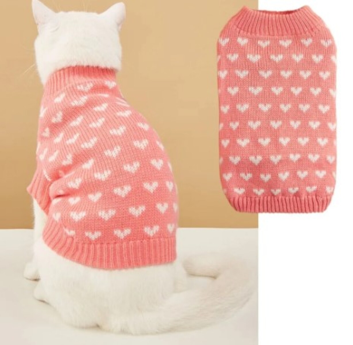 Sweater Para Gato - Rosa 