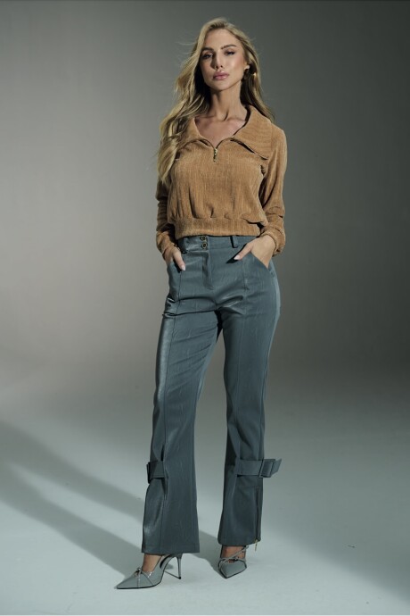Pantalon Mariela Gris