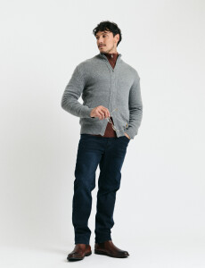 470751 CARDIGANS HARRY Gris Oscuro