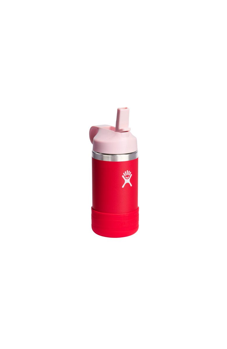 Botella 12 OZ Kids Wide Mouth Straw Cap and Boot - Goji 