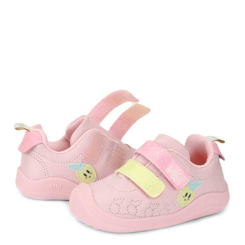 Championes de Niña Bibi Fisioflex 5.0 con Velcro Rosa