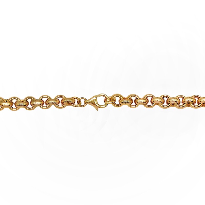 Cadena oro Rolo-Oro bajo -Sin Piedra-CD8022 sinpiedra