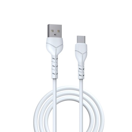 CABLE USB-A A USB TIPO-C 2.1 1 METRO DEVIA KINTONE V2 White