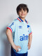 CAMISETA DE JUEGO OFICIAL AWAY 3 Nacional Junior Skuba, Celeste