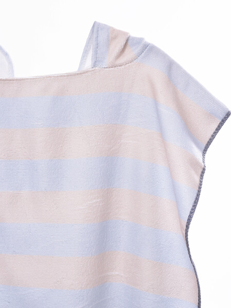 PONCHO NIÑO CELESTE