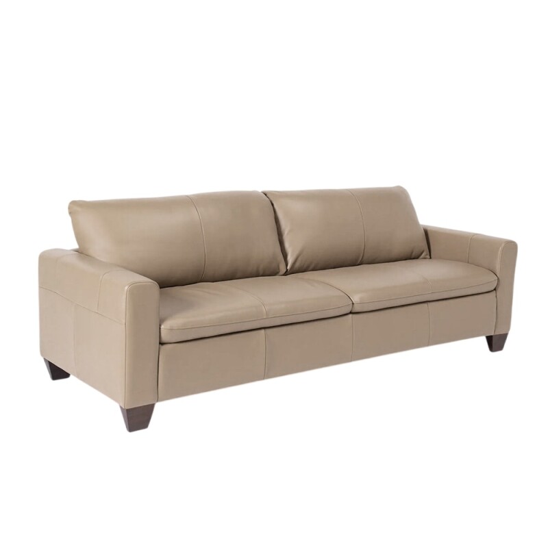 SOFA 100% CUERO - MODELO BLANC - 3 CUERPOS - AVELLANA SOFA 100% CUERO - MODELO BLANC - 3 CUERPOS - AVELLANA