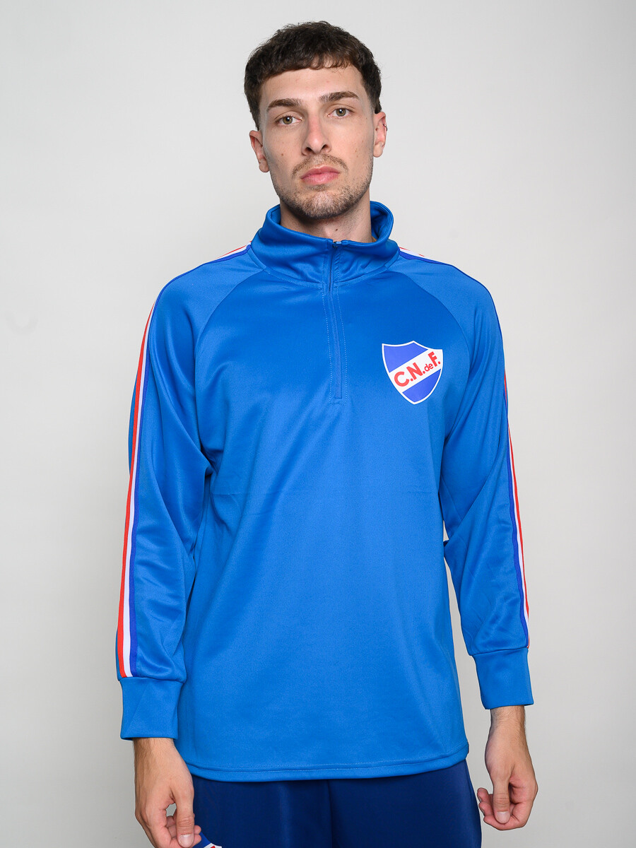 BUZO HALF ZIPPER ENTRENO Nacional Licencias Hombre - 006 