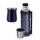 Kit Matero Termo Carter 1.2L Manija y Mate 230Ml Acero Inox Azul