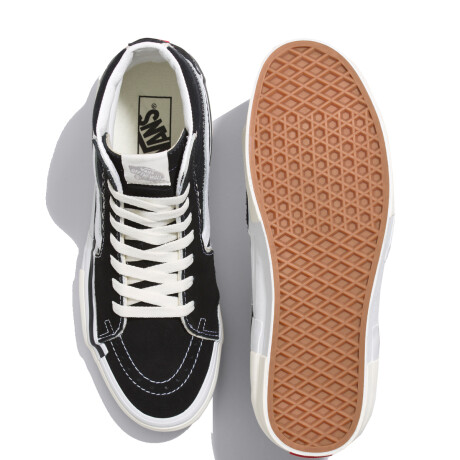 Championes Vans Unisex - Sk8-Hi Reconstruct - VN0005UK6BT1 BLACK