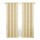 Set x2 Cortina Blackout 140x230 Cm Living Dormitorio Beige