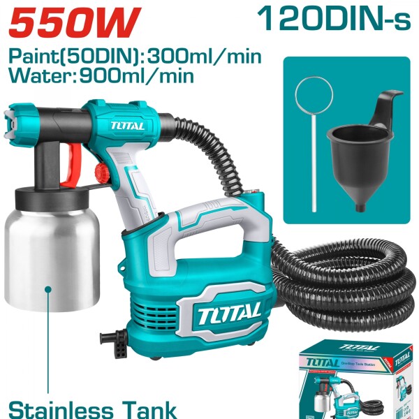 EQUIPO PINTAR HVLP 500W TOTAL INDUSTR EQUIPO PINTAR HVLP 500W TOTAL INDUSTR