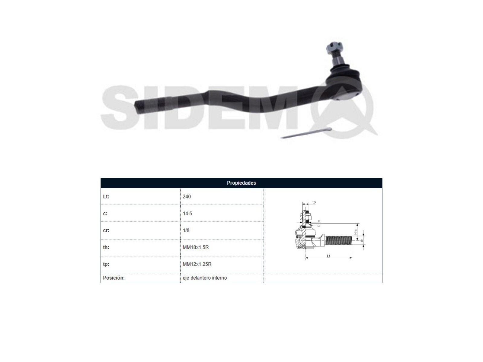 Puntero Nissan D22 96-25 Der/Izq 