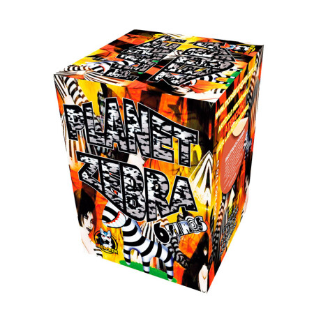 Torta Planet Zebra 19 Tiros x4un Torta Planet Zebra 19 Tiros x4un