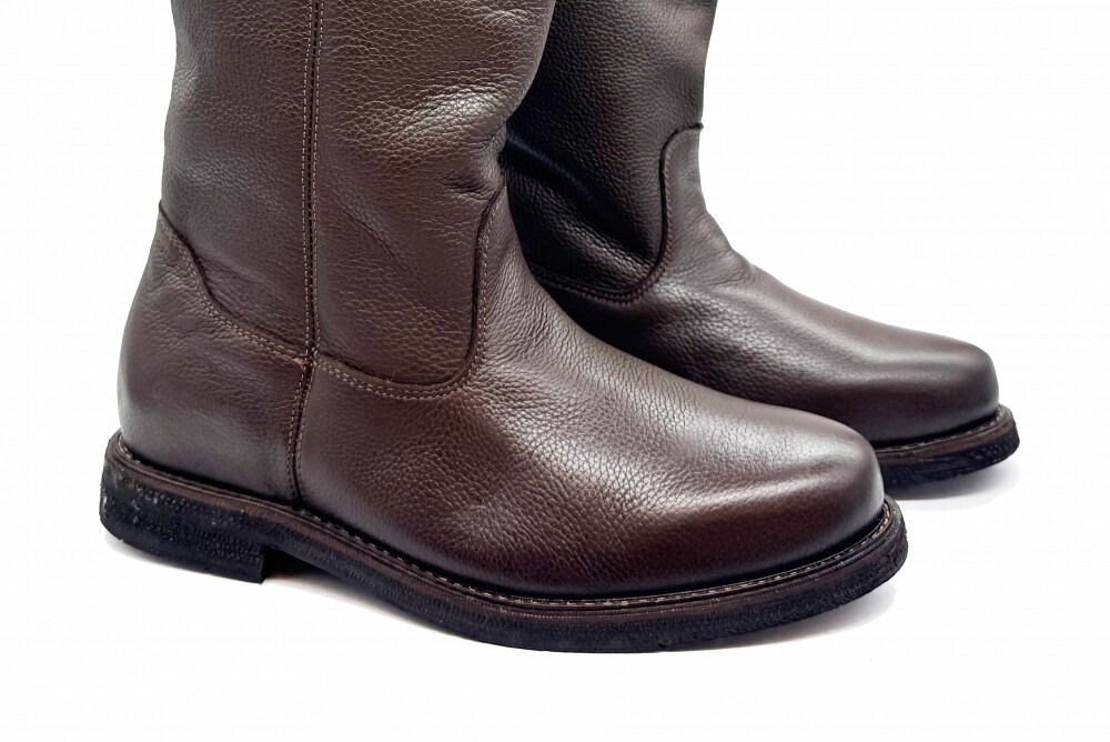 BOTA GAUCHO MARRÓN OSCURO