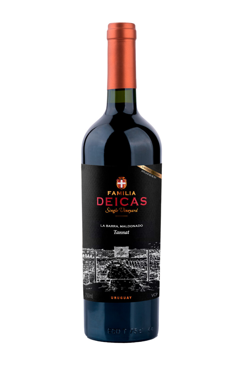 Vino Familia Deicas Single Vineyard La Barra Limited Edition Tannat 750 ml 