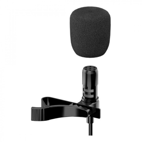 Smart series devia microfono cableado lightning y 3.5mm 1.5mts Black