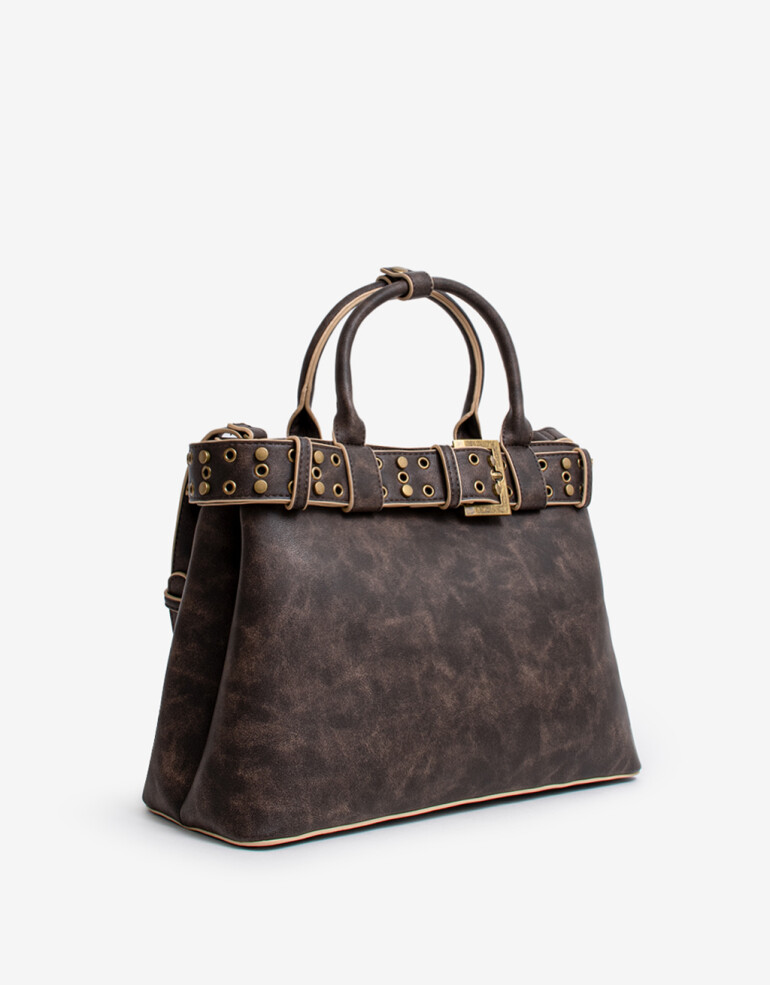 City Cartera Fomato City - Marron Medio