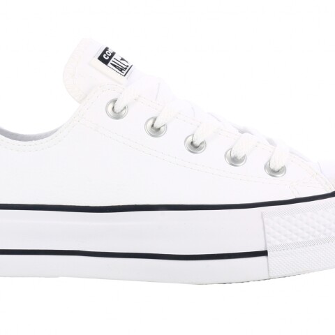 Championes Unisex Converse - All Star Plataforma Chuck Taylor Lift Blanco - Negro