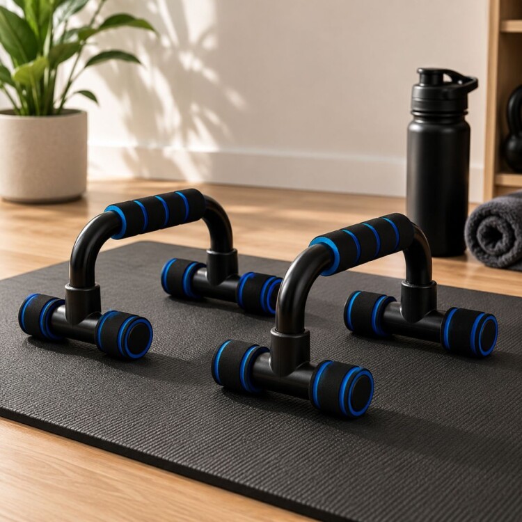 Barras para Flexiones Push Up con Agarre de Espuma - Par Barras para Flexiones Push Up con Agarre de Espuma - Par
