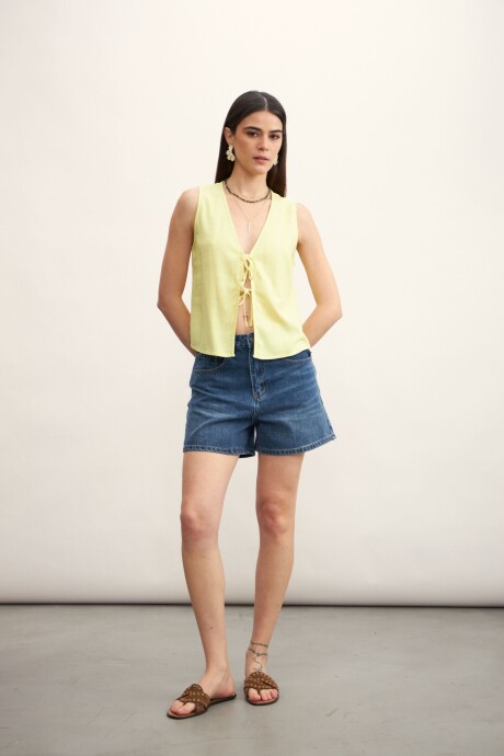 Chaleco Rocio Amarillo