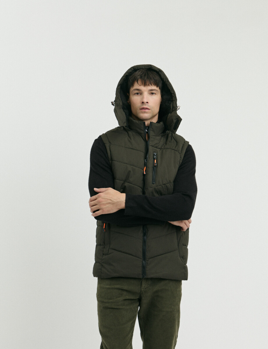 300414 CHALECO HARRY Verde