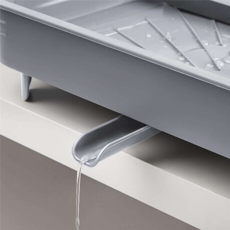 Escurridor Extensible Plastico 32X36X10Cm Gris