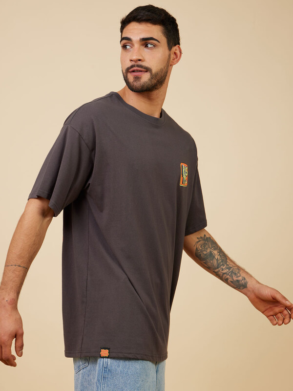 T-SHIRT AGULO RUSTY Gris Oscuro